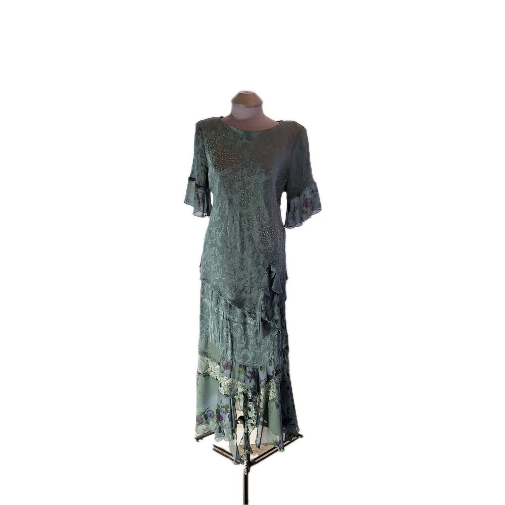 Spenser Alexis Size 8 Matching Vintage Blouse And Skirt